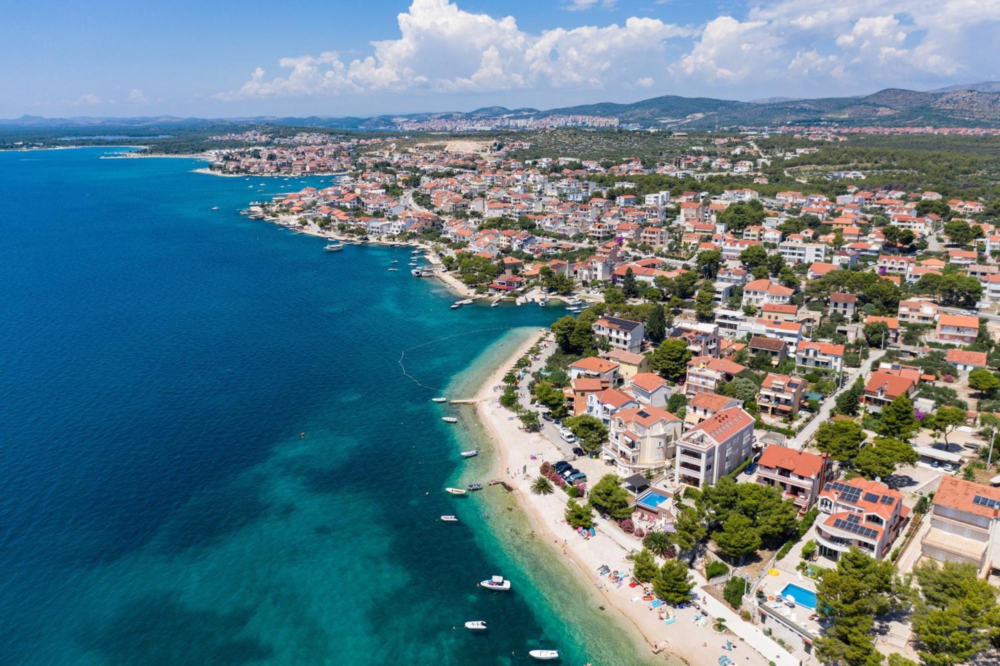 Family Friendly Seaside Apartments Brodarica, Sibenik - 15270 Luaran gambar
